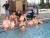 les amis d'Am&eacute;lie &agrave; la piscine!